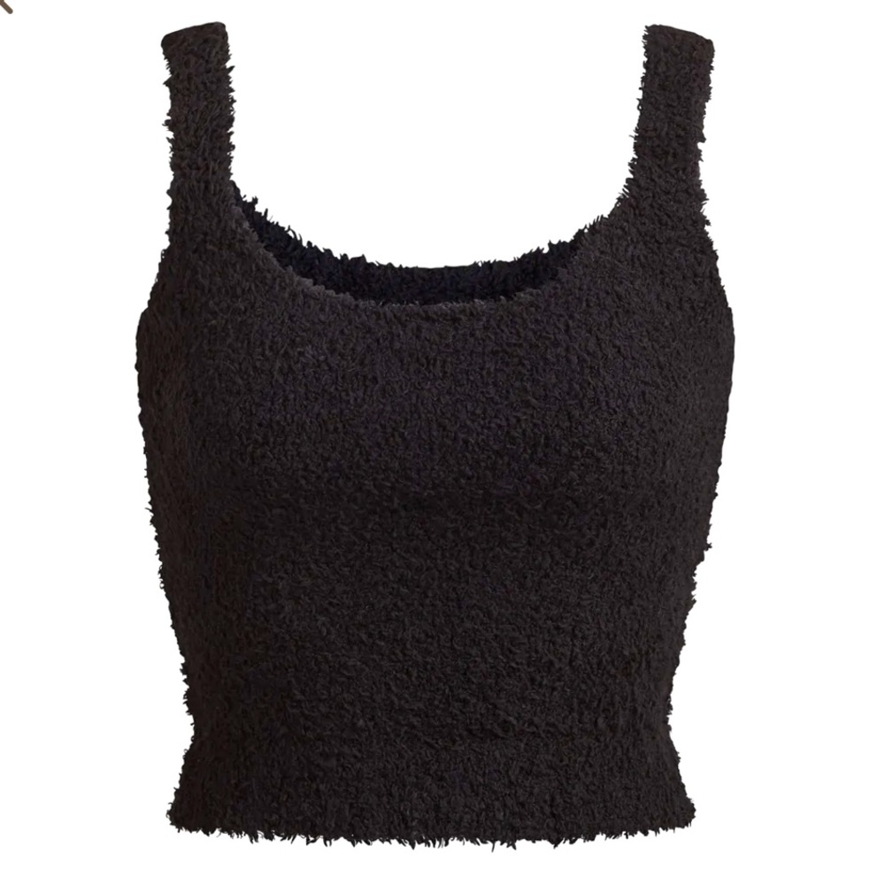SKIMS | COZY KNIT TANK | ONYX | S/M | NWT